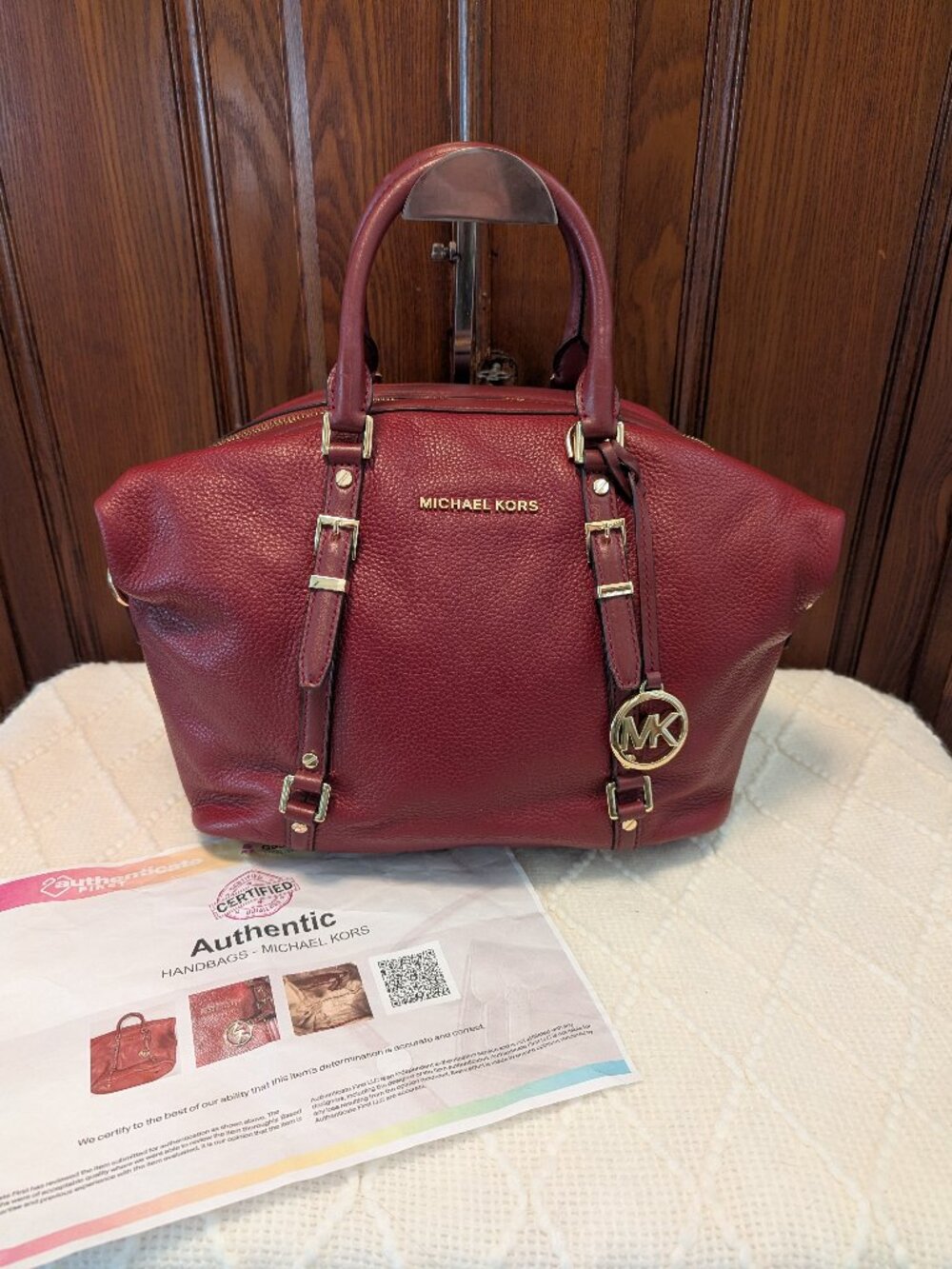 Michael Kors BEDFORD LEGACY MEDIUM CONVERTIBLE SATCHEL